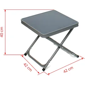 Eclipse Campinghocker Titan Grau