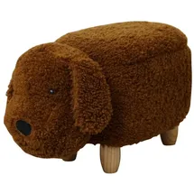 Svita Tierhocker Stauraum Kinderhocker Sitzhocker Kinderzimmer Pudel