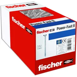 fischer 670277, Schraube, Edelstahl, Holz, Teilgewinde, Rundkopf, Torx
