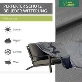 mehr Garten Premium Dining-Lounge-Ecke L-Form grau