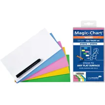 Legamaster Flipchartnotizen Magic 7-159499 10x20cm sort 500