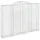 vidaXL Gabione mit Hochbogen 300 x 30 x 200/220 cm