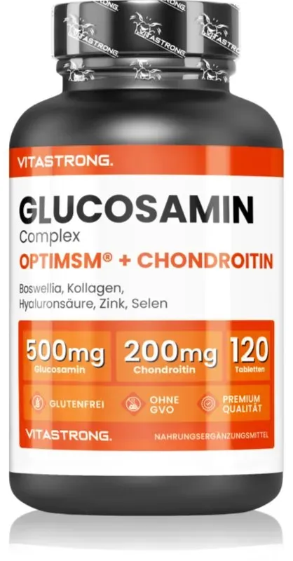 VITASTRONG Glukosamine Coplex Tabletten Nährstoffversorgung von Gelenken und Knorpeln 162 g