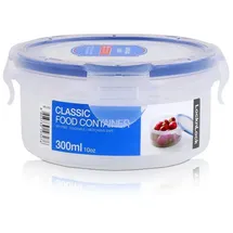 Lock & Lock Kaffeedose rund transparent 0,3 l