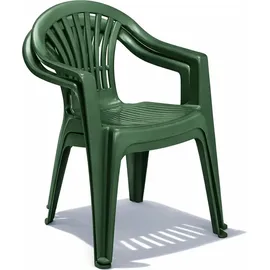 Mojawo Altea Stapelstuhl 56 x 56 x 43 cm Grün 4 St.