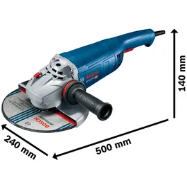 Bosch GWS 22-230 J Professional inkl. Diamantscheibe