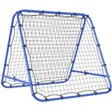 Homcom Baseball Rebounder faltbar blau