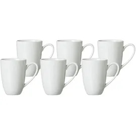 Ritzenhoff & Breker Latte Macchiato Tasse 0,33 l Weiß 6 St.