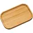 KESPER Servierbrett Bambus 1-tlg. 37,5 x 27,5 x 2 cm Braun