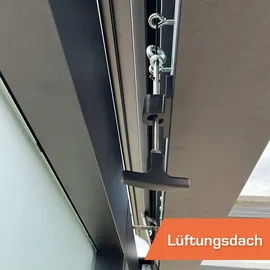 sunelements Infinity 4.3 Alu Anthrazit-Metallic Acrylglas 6 mm 24 m2