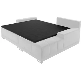 dein schlaf 24 Kaltschaum-TOPPER 80 x 200 cm Schwarz
