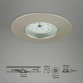 Briloner Einbauleuchte 3er Pack (7231-032)