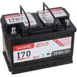 Accurat Impulse I70 Autobatterie 70Ah AGM Start-Stop