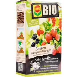 Compo Bio Beeren Langzeit-Dünger mit Schafwolle 750 g