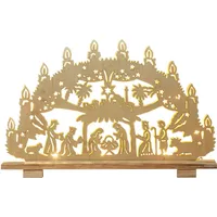 STAR LED-Fensterleuchter Hilden 5 x 45 cm
