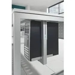 HAMMERBACHER PC-Träger CPU-Halter silber MONTAGE VRCPU/S