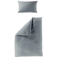 BIERBAUM Bettwäsche »4129«, Musselin, 100 % Baumwolle, pflegeleicht, bügelfrei