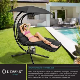 Kesser Schwebeliege 194 x 100 x 200 cm Grau