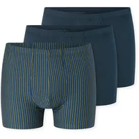 SCHIESSER Retro Boxershorts blau/grün XXL 3er Pack