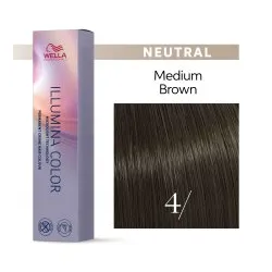Wella Professionals Illumina Color 4/ mittelbraun 60ml