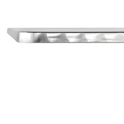 Bolero quadratischer Bistrotisch Edelstahl 1 Bein 70cm