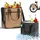 MIVELO Fahrradtasche Shopper beige/braun