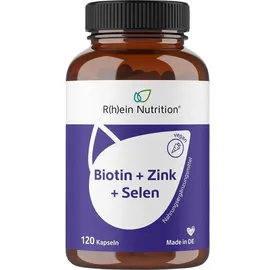 r(h)ein nutrition & health gmbh BIOTIN+ZINK+Selen f.Haut Haare + Nägel Kapseln