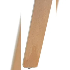 CLP 2er Set Stühle Kingston Stoff natura/dunkelgrau