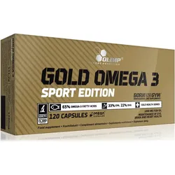 Omega 3 - Gold Omega 3 Sport Edition (120 Caps) Einheitsfarbe 120 capsules