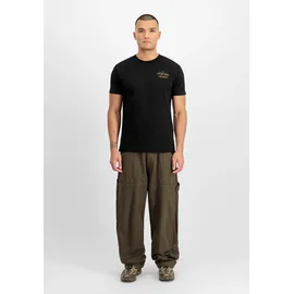 Alpha Industries Tonal Logo Print schwarz XL