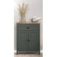 trendteam Stanton 77 x 102 x 39 cm Tannengrün/Evoke Eiche