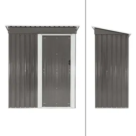 ML-Design Metall 76x184x150 cm Aufbewahrung & Schutzhüllen, Geräteschuppen