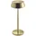 Zafferano Tischlampe Aluminium 32,8 cm inkl. Fernbedienung Gold
