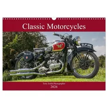 Calvendo Terry Joslin | Classic Motorcycles (Wall Calendar 2026 DIN A3 landscape),...