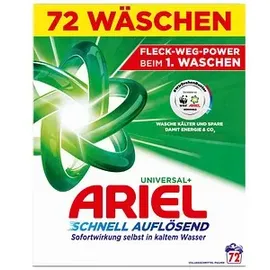 Ariel Universal Waschmittel Pulver 72 WL