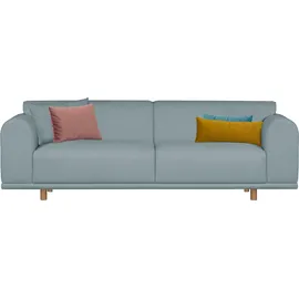 OTTO home Couch Polyester 3-Sitzer Blau