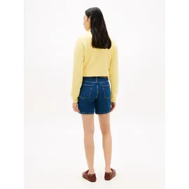 Tommy Hilfiger Straight Leg Bermudas aus reiner Baumwolle Modell 'EMI', Blau Melange, 32