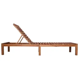 vidaXL Sonnenliege 200 x 60 x 30 cm Braun