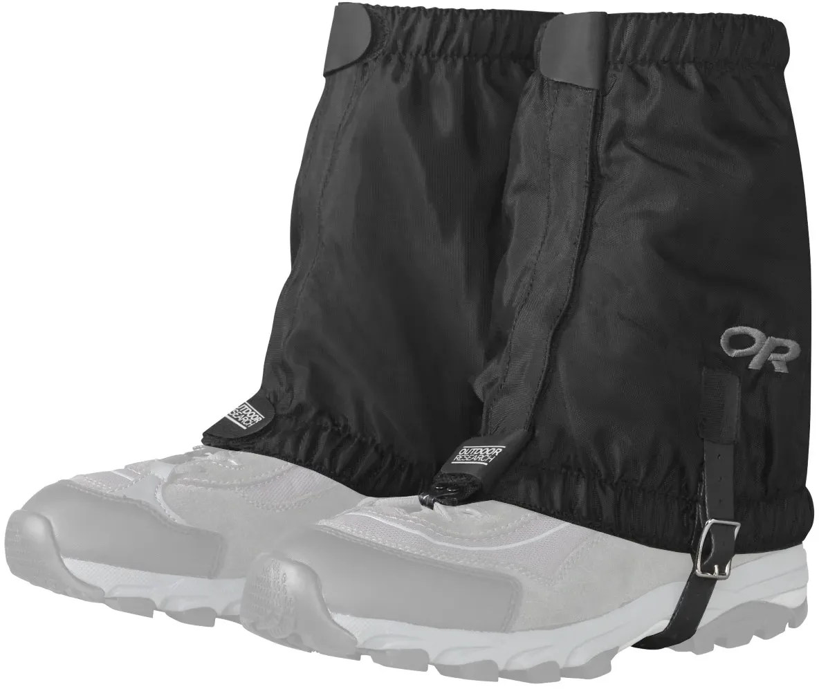 Outdoor Research Gamasche Rocky Mountain Low Gaiters - 42-46 - Schwarz
