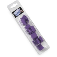 Hendi Farbcodierungsclips, zu HACCP Aufbewahrungsbehälter, für antiallergisch, 12 Stück, Violett