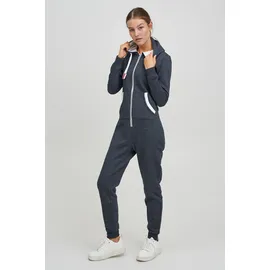 Oxmo Jogginganzug dunkelblau / blutrot / weiß XS
