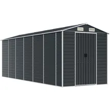 vidaXL Gerätehaus 191 x 555 x 198 cm anthrazit
