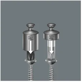 WERA 334 SK/6 Rack Schraubendrehersatz Kraftform Plus Lasertip 6-tlg.