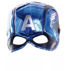 Rubie ́s Verkleidungsmaske Avengers Assemble Captain America, Superheldenmaske zur Marvel-Animationsserie blau