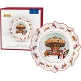 Villeroy & Boch – Annual Christmas Edition Jahresteller 2024 Bunt, Teller Weihnachten, Weihnachtsteller, Sammlerstück, Geschirr Keramik, Weihnachtsgeschirr, Premium Porzellan