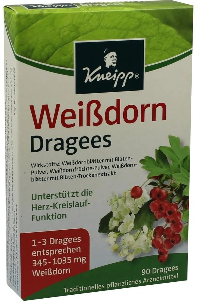 Kneipp Weißdorn Dragees 90 ST