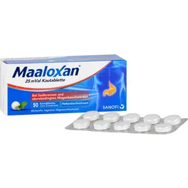 A. Nattermann & Cie. GmbH MAALOXAN 25 mVal Kautabletten 50 St