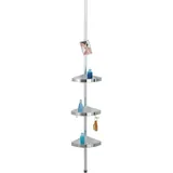 Wenko Teleskop Duschecke Premium silber (20349100)