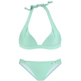 s.Oliver Triangel-Bikini »Cho«, mit Zierknoten, grün