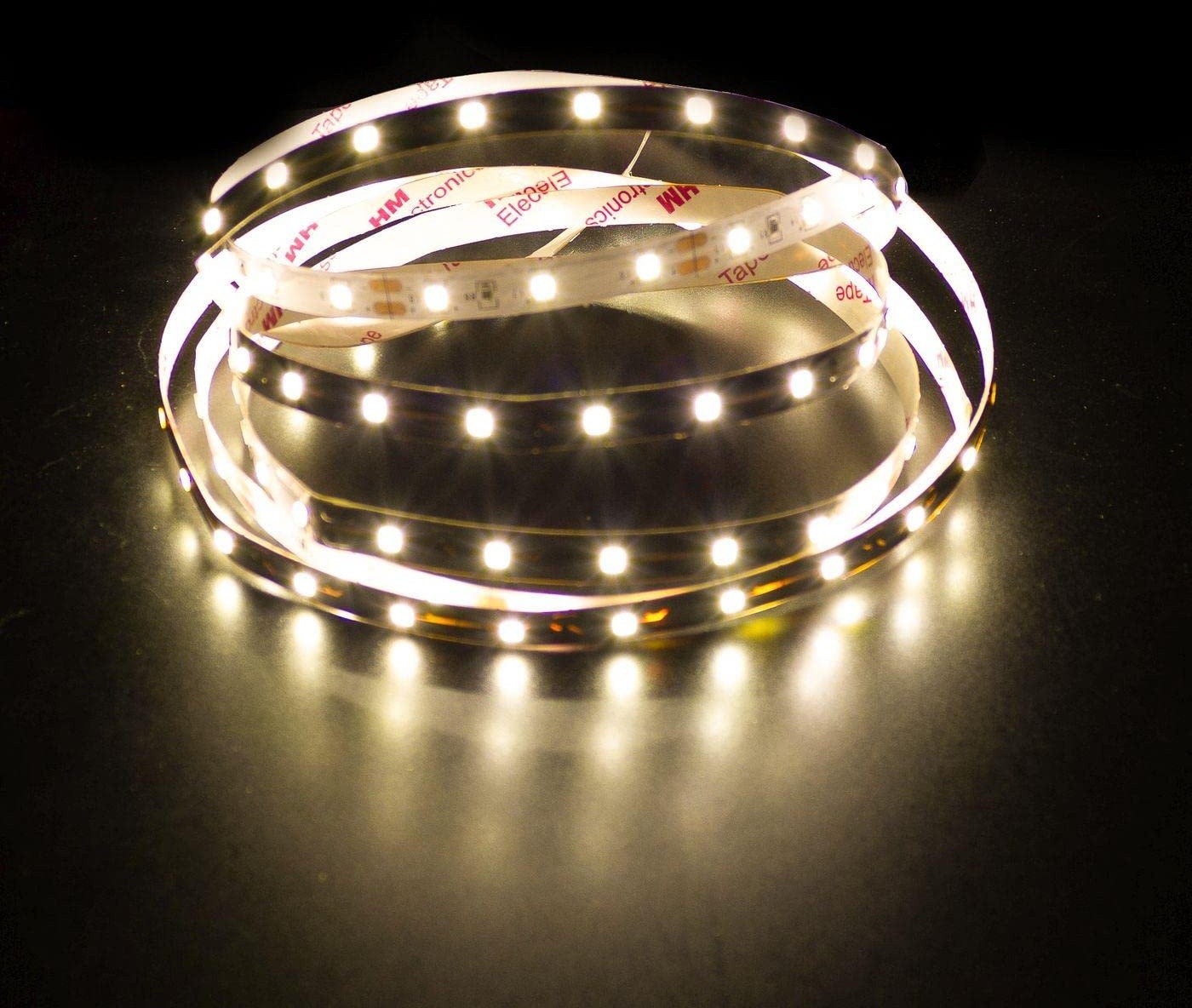 Lumonic LED Strip 5m Warm-Weiß 3000K LED Leiste 12V IP20 300LEDs 60 LED/m SMD2835 I LED Streifen I LED Stripe 500cm, LED Band, LED Lichtband